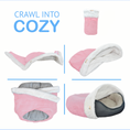 Load image into Gallery viewer, SMALL BEDHUG COVER - UP TO 15 LBS
